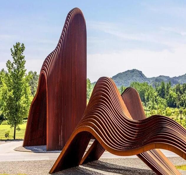新丰锈钢板造型