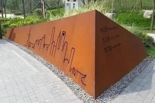 新丰耐候钢挡土墙